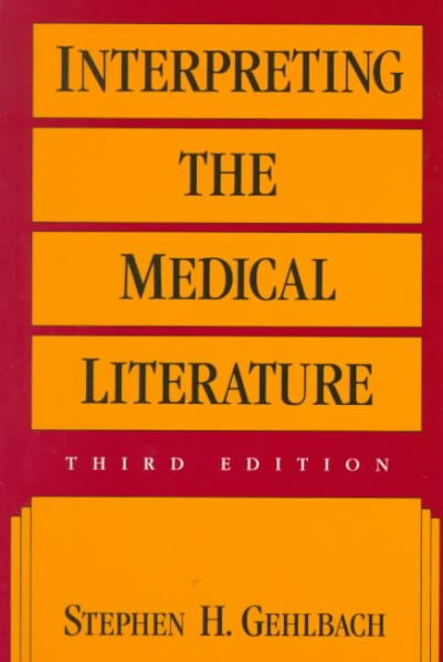 Interpreting the Medical Literature cover