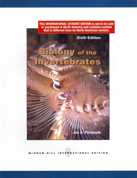 Biology of the Invertebrates cover