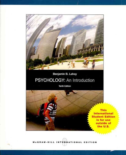 Psychology: An Introduction cover