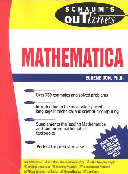 Schaum's Outline of Mathematica cover