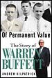 Of Permanent Value: The Story of Warren Buffett cover