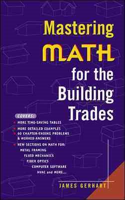 Mastering Math for the Building Trades cover