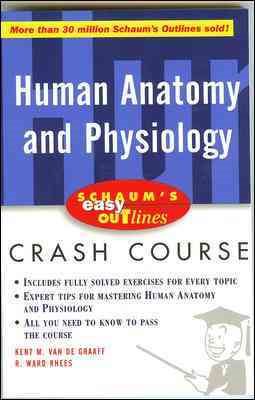 Schaum's Outline of Human Anatomy and Physiology cover