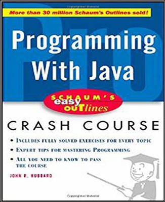 Schaum's Outline of Programming with Java cover