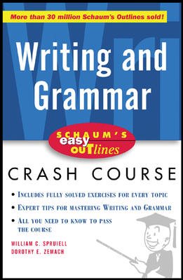 Schaum's Easy Outline of Writing and Grammar cover