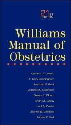 Williams Manual of Obstetrics cover
