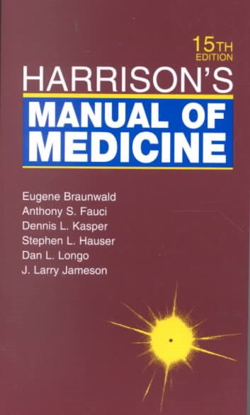 Harrison's Manual of Medicine cover