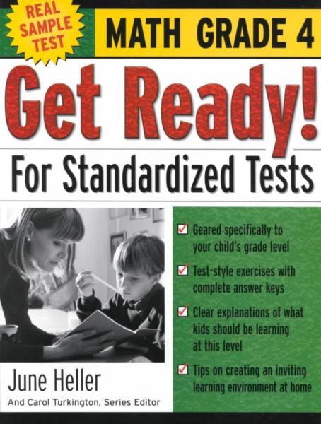 Get Ready! For Standardized Tests : Math Grade 4 cover