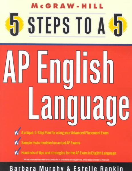 5 Steps to a 5 on the Advanced Placement Examinations: English Language cover