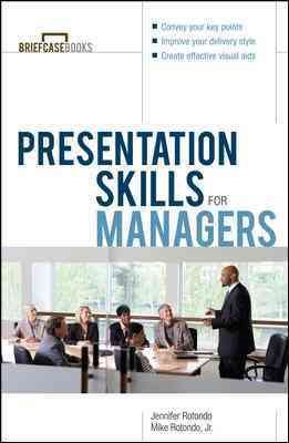 Presentation Skills For Managers cover