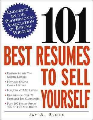 101 Best Resumes to Sell Yourself cover