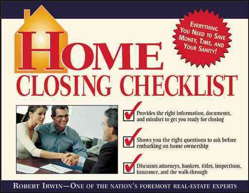 Home Closing Checklist