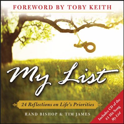 My List : 24 Reflections on Life's Priorities cover