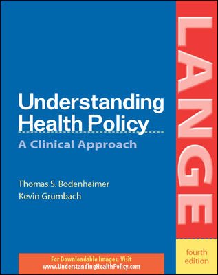 Understanding Health Policy (LANGE) cover