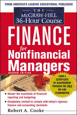 The McGraw-Hill 36-Hour Course In Finance for Non-Financial Managers cover