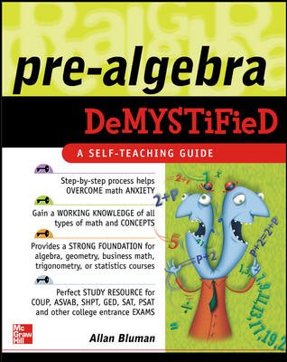 Pre-Algebra Demystified cover