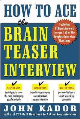 How to Ace the Brainteaser Interview cover