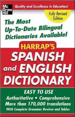 Harrap's Spanish and English Dictionary cover