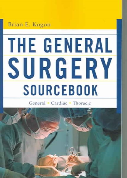 The General Surgery Source Book cover