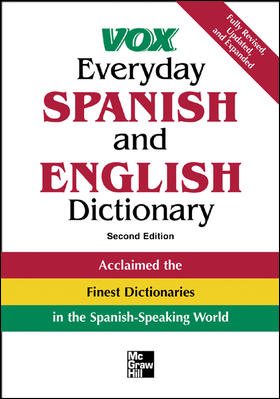 Vox Everyday Spanish and English Dictionary (VOX Dictionary Series) cover