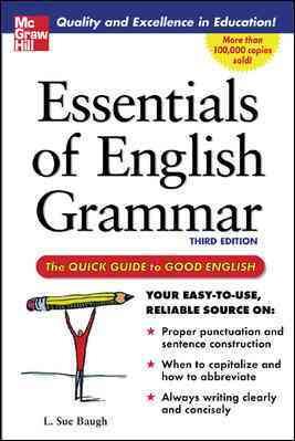 Essentials of English Grammar: A Quick Guide To Good English cover