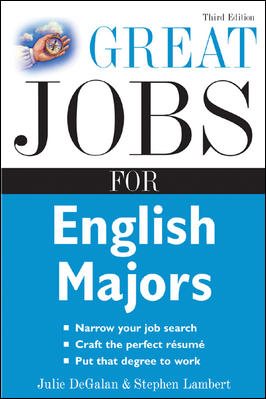 Great Jobs for English Majors, 3rd ed. (Great Jobs For... Series) cover