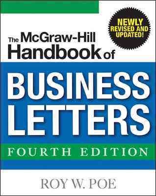 The McGraw-Hill Handbook of Business Letters, 4/e cover
