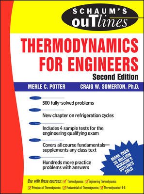 Schaum's Outline of Thermodynamics for Engineers, 2nd edition (Schaum's Outline Series)
