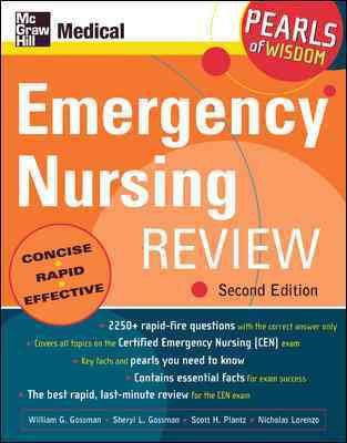 Emergency Nursing Review: Pearls of Wisdom, Second Edition cover