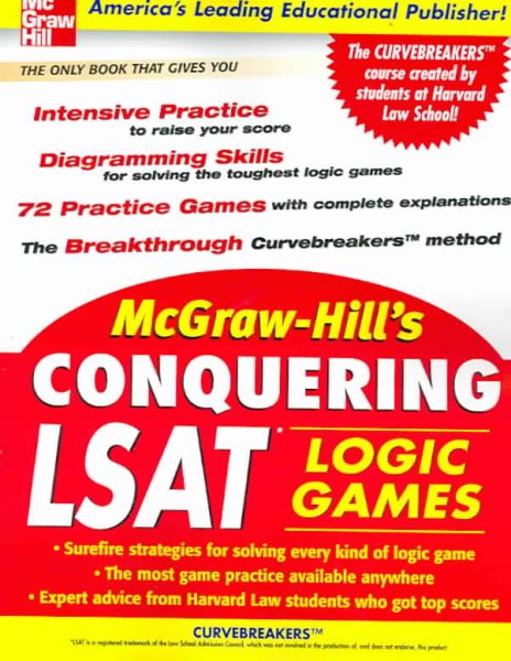 McGraw-Hill's Conquering LSAT Logic Games cover