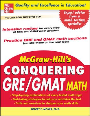 McGraw-Hill's Conquering GRE/GMAT Math cover