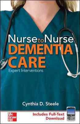 Nurse to Nurse Dementia Care cover
