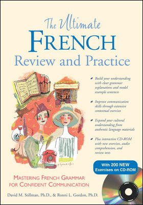 The Ultimate French Review and Practice (Book+ CD-ROM) (UItimate Review & Reference Series) cover