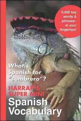 Harrap's Super-Mini Spanish Vocabulary cover