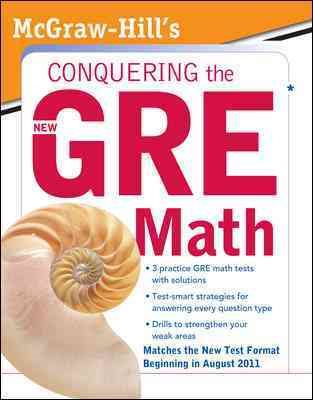 McGraw-Hill's Conquering the New GRE Math cover