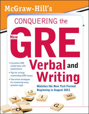 McGraw-Hill's Conquering the New Gre Verbal and Writing cover