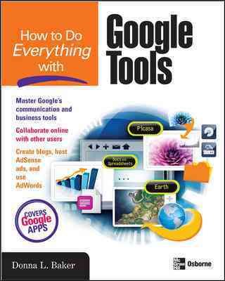 How to Do Everything with Google Tools cover