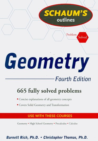 Schaum's Outline of Geometry, 4ed (Schaum's Outline Series) cover