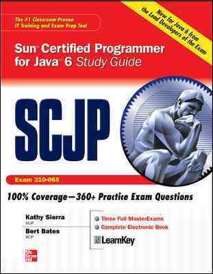 SCJP Sun Certified Programmer for Java 6 Exam 310-065 cover