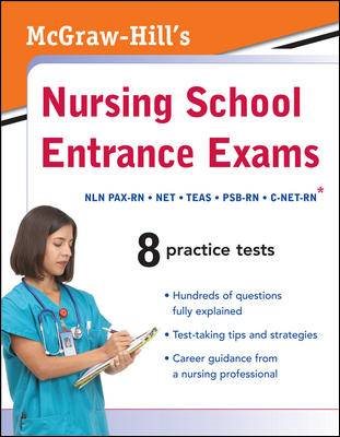 McGraw-Hill's Nursing School Entrance Exams cover