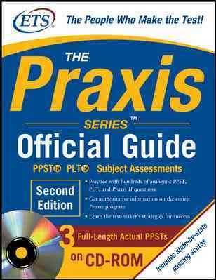 The Praxis Series Official Guide with CD-ROM, Second Edition cover