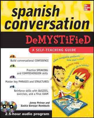 Spanish Conversation Demystified with Two Audio CDs cover