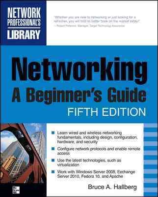 Networking, A Beginner's Guide, Fifth Edition (Networking Professional's Library) cover