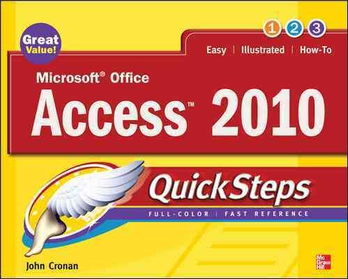Microsoft Office Access 2010 QuickSteps cover