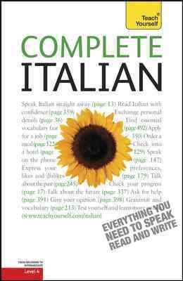 Complete Italian: A Teach Yourself Guide (Teach Yourself Language) cover