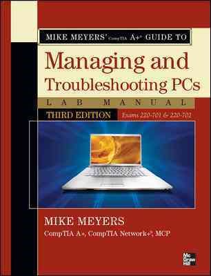 Managing and Troubleshooting PCs Lab Manual cover