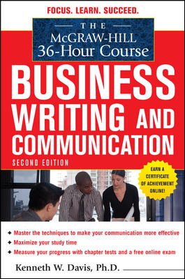 The McGraw-Hill 36-Hour Course in Business Writing and Communication, Second Edition (McGraw-Hill 36-Hour Courses) cover