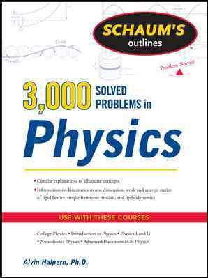 Schaum's 3,000 Solved Problems in Physics (Schaum's Outlines) cover