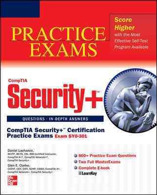 CompTIA Security+ Certification Practice Exams (Exam SY0-301) (Certification Press) cover