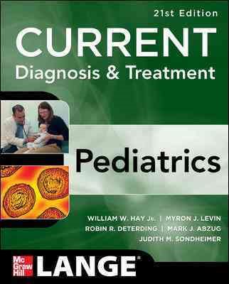 Current Diagnosis And Treatment Ped (Lange Medical Book) cover